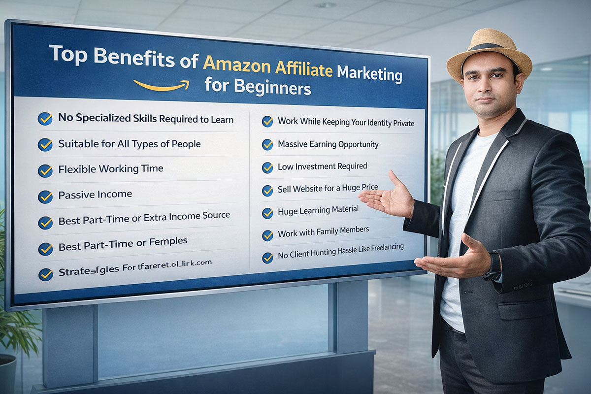 Top Benefits of Amazon Affiliate Marketing for Beginners