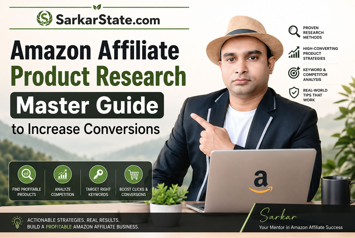 Amazon Affiliate Product Research Master Guide