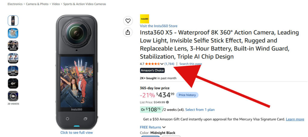 Product Review Number