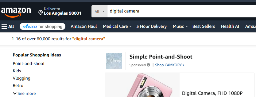 Search Product Without Using “Best”