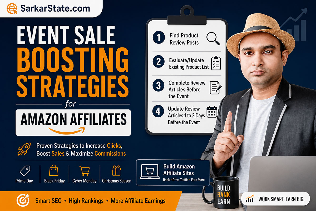Event Sale Boosting Strategies for Amazon Affiliates