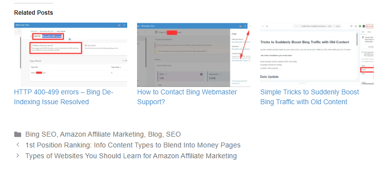 After Related Post Configuration