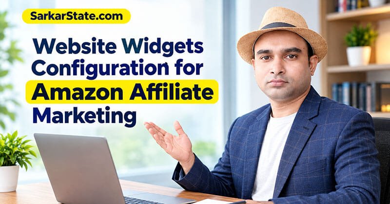 Website Widgets Configuration for Amazon Affiliate Marketing