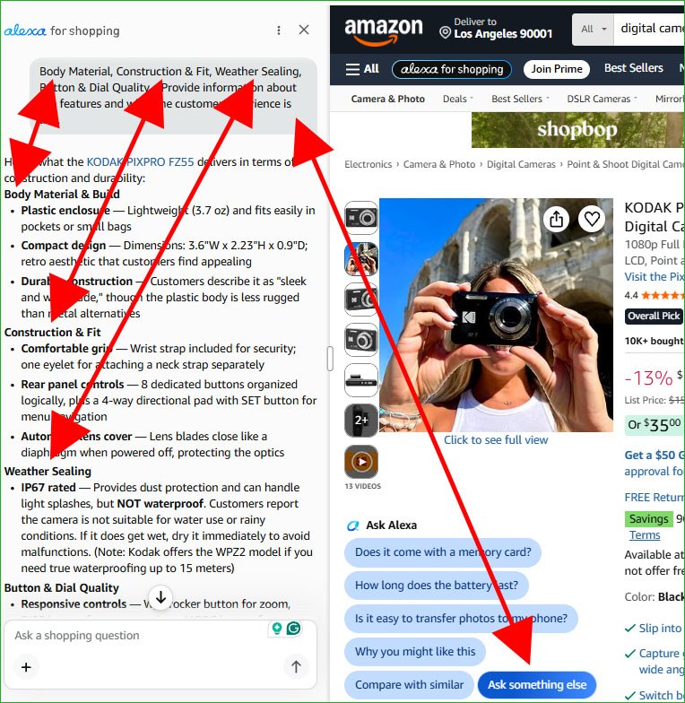 Gather Product Information from Amazon